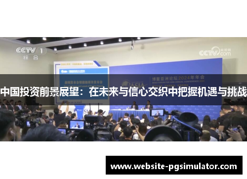 中国投资前景展望：在未来与信心交织中把握机遇与挑战